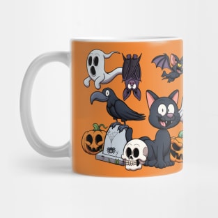 Halloween Characters Mug